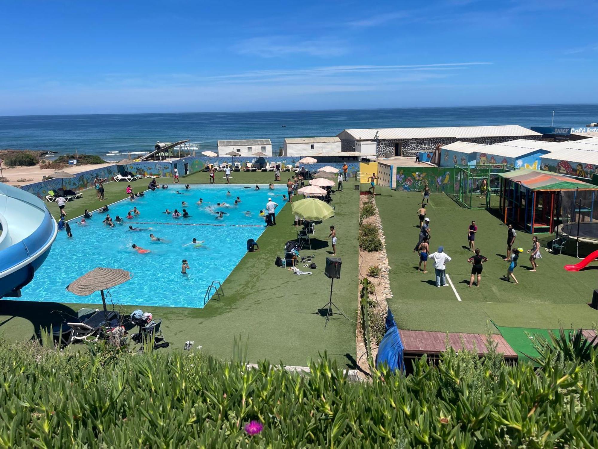 Camping Wassay Beach Sidi Ouassay Exterior foto
