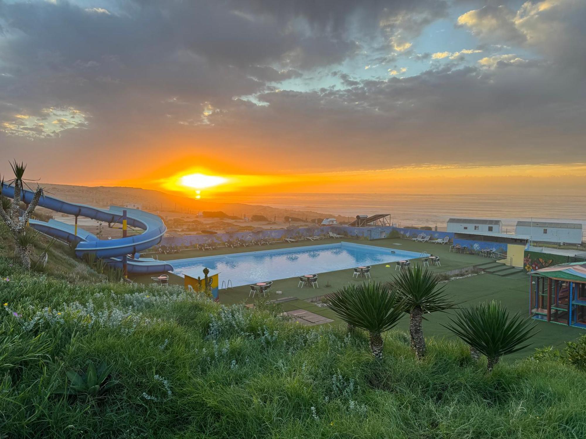 Camping Wassay Beach Sidi Ouassay Exterior foto